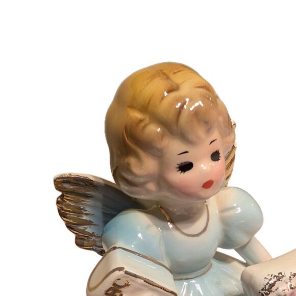 Josef Originals Birthday Blue Angel Growing Up Girls Age 5 ABC Book Start School - Picture 8 of 10